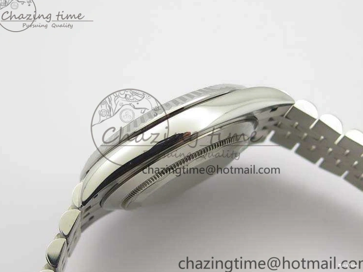 MiroTime 0325 SoftTouch DateJust 228238 SS Noob 1:1 Best Edition Blue Dial Diamond On Jubilee Bracelet A 3498